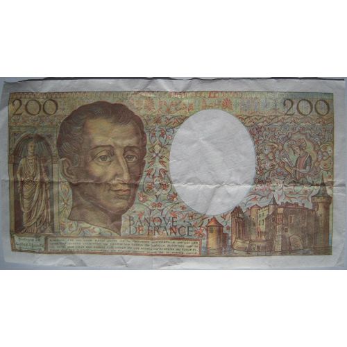 Billet De 200 Francs 1992 Montesquieu C.151