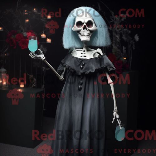 Costume Mascotte Redbrokoly De Zèbre Gris Habillé D Une Chemise De Rugby Et De N?uds Papillons