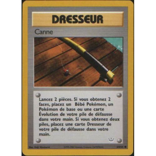 Dresseur Canne (Néo Révélation, Vf, N°64/64)