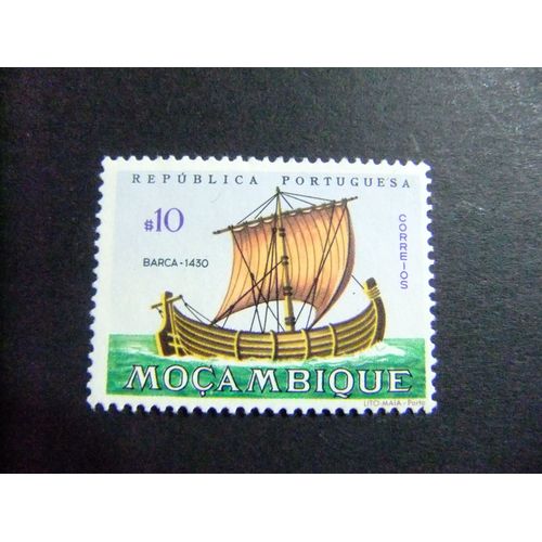 63 Moçambique Mozambique 1963 / Buque Del Siglo Xv 1430 / Yvert 490 Fu
