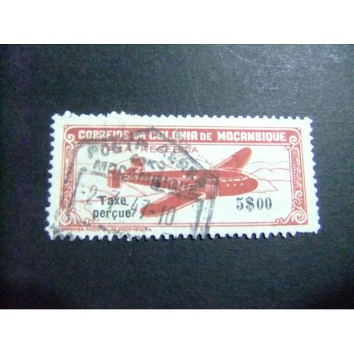63 Moçambique Mozambique 1947 / Taxa Recibida Avión / Yvert Pa 21 Fu