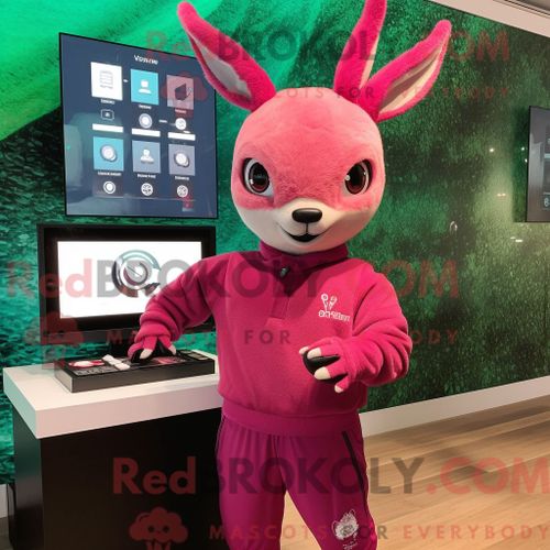 Personnage De Costume De Mascotte Redbrokoly De Glace Sarcelle Habillé Avec Une Chemise Habillée Et Des Casquettes