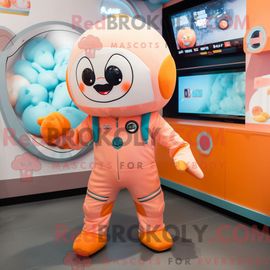 Costume Mascotte Redbrokoly De Cyclope Violet Personnage Habillé Avec Un Short Et Des Boucles D Oreilles