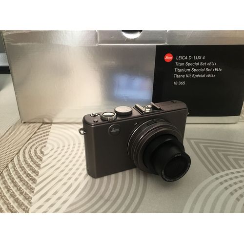 Leica d-lux 4 10 mpix + accessoires