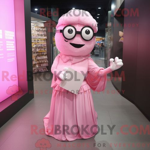 Costume Mascotte Redbrokoly D Étoile De Mer Olive Habillé D Un Gilet Et De Boutons De Manchette