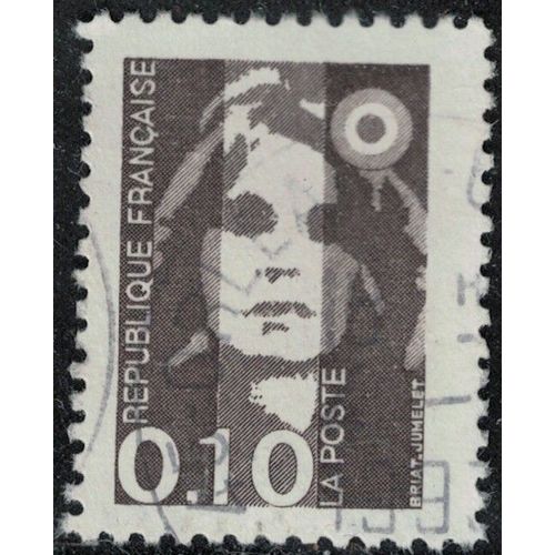 France 1990 Oblitéré Used Bicentenaire Marianne De Briat 0f10 Brun Y&t 2617 Su