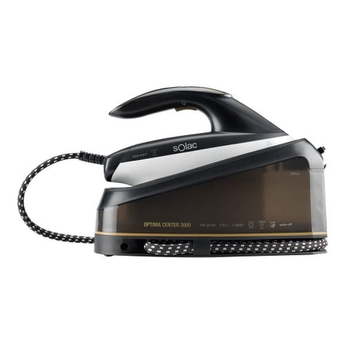Solac CPB6100 Optima Center 3000 - Centrale vapeur Noir/or