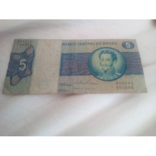 Billet 5 Cruzeiros Bresil