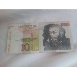 Billet 10 Tolarjev Slovénie