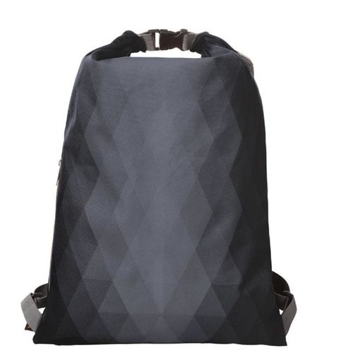 Sac à dos à motifs losanges - 1815000 - noir