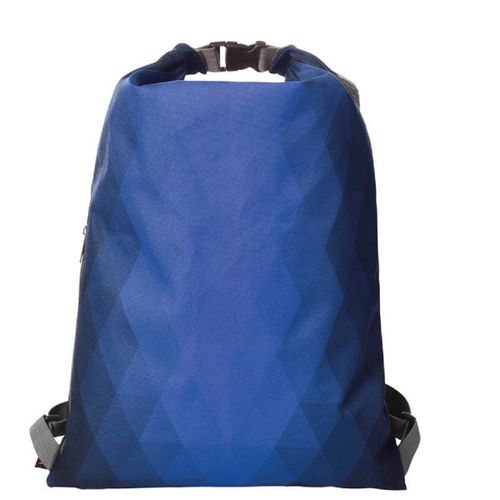Sac à dos à motifs losanges - 1815000 - bleu