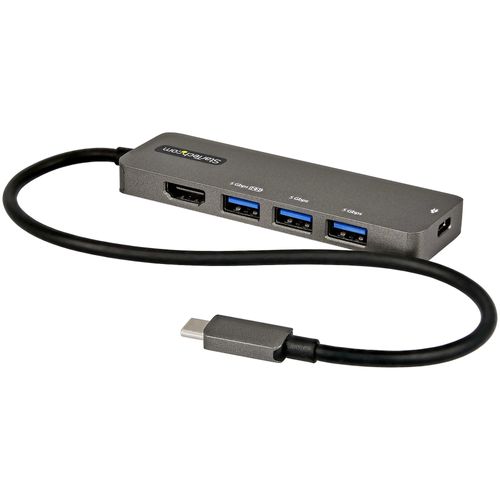 StarTech.com Adaptateur Multiport USB-C, USB Type-C vers HDMI 4K 60Hz - Station d'accueil - USB-C - HDMI