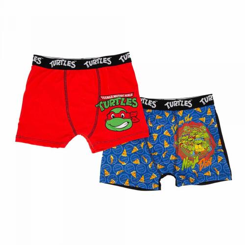 Lot De 2 Boxers Tortues Ninja Enfant Nickelodeon