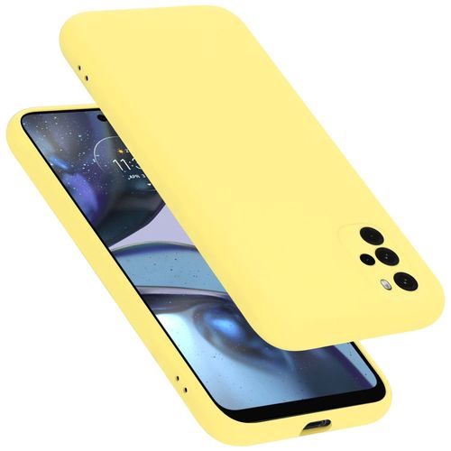 Cadorabo Housse Compatible Avec En Liquid Yellow - Étui De Protection En Silicone Tpu Flexible