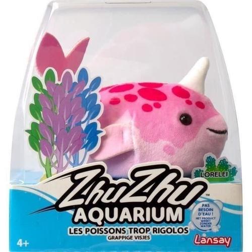 Figurine Miniature - Lansay - 51115 - Zhu Zhu Aquarium - Coral Le Narval