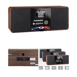 Radio INTERNET lecteur CD DABMAN i200CD Radio multifonctionnelle DAB+ FM Internet Bluetooth Wood Look Écran couleur TFT