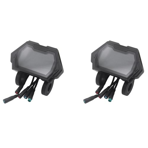 2X Tableau Bord D'Affichage à Cristaux Liquides Scooter ÉLectrique 48V pour KuKirin G2 PRO Accessoires Compteur NuméRique