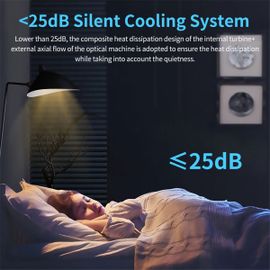 HY300 Projecteur Rétro Consoles de Jeux 30000 + Android11 RK3326 2.4G 5G WIFI6 3DGame Support 2 Joueurs Prise Américaine