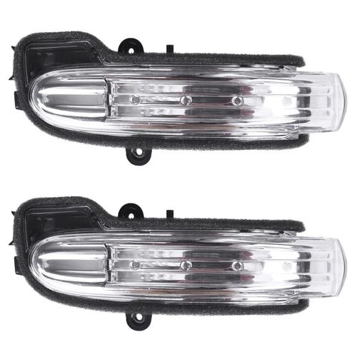 2x Côté De La Voiture Marqueur Lumière Porte Aileron Rétroviseur Clignotant Lampe Latérale Pour W203 4 Portes 2004-2007 Droite