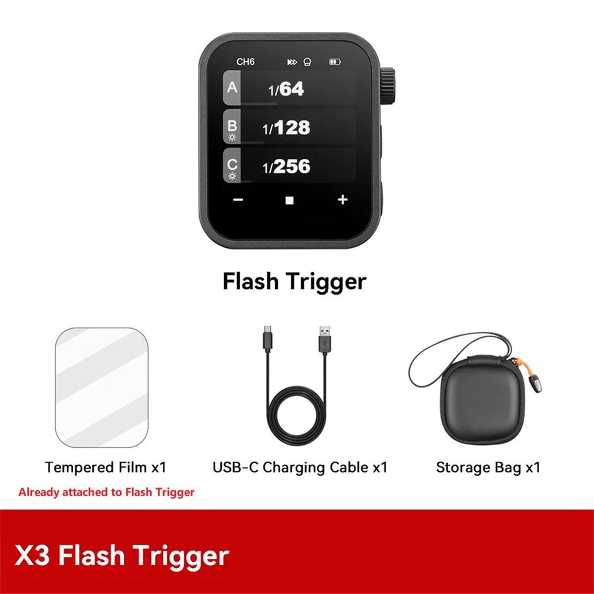 Pour X3 Dclencheur de Flash Sans TTL 2,4 Ghz OLED Transmett... - 2