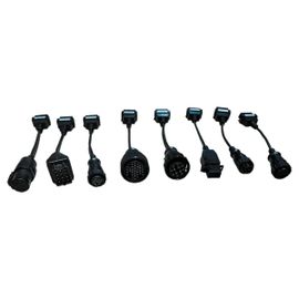 Ensemble De 8 Pièces Convertisseur Camion Mâle À Connecteur Automatique Obd2 Câble D'extension D'interface Diagnostic