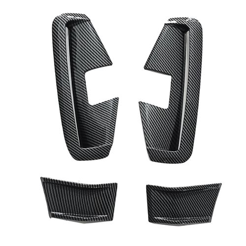 Spoiler De Séparateur Canards Latéraux Pare-Chocs Voiture Pour Série 4 G22 Mp 2021-2024 Becquet Croc Lame Vent
