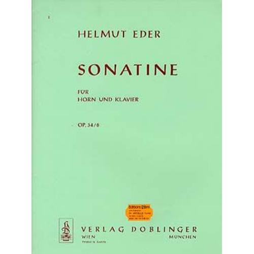 Sonatine Für Horn Und Klavier Opus 34 Nr 6