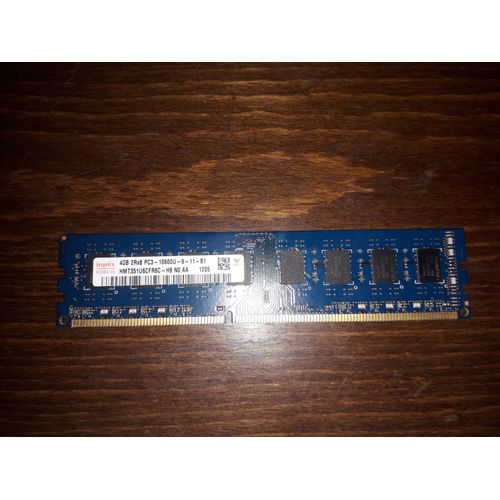 Barette mémoire 4GB 2rx8PC3 10600U-09-11-B1
