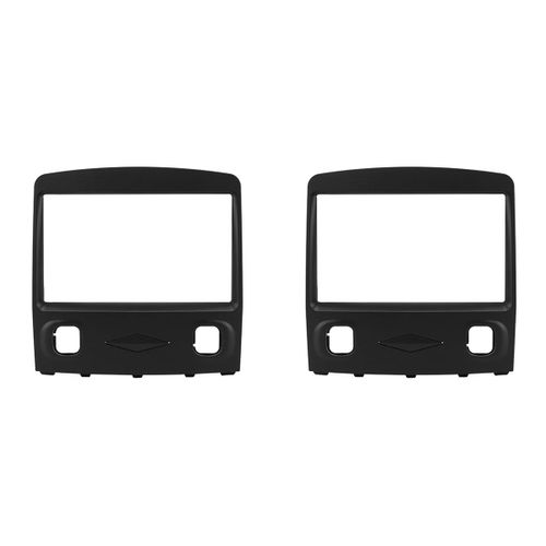 2x 2 Din Autoradio Fascia Convient Pour Escape 2008-2010 Dvd Stéréo Cadre Plaque Adaptateur Tableau De Bord Installation Lunette Kit Garniture