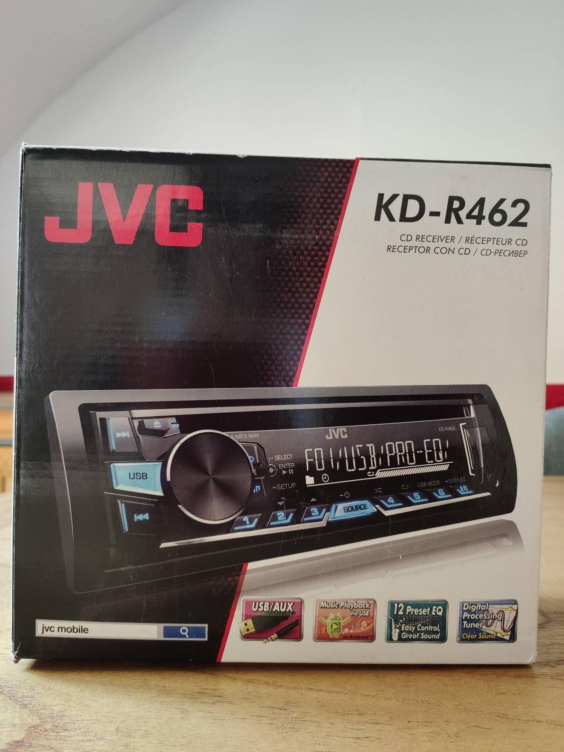 Autoradio JVC KD-R492 Radio/CD/USB/Carte SD/Android - Équipement auto
