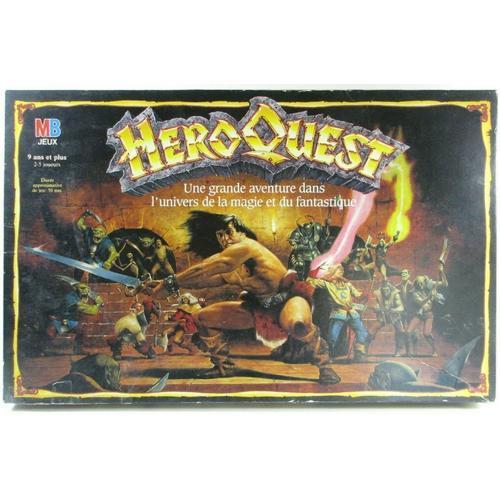 Jeu Heroquest Mb Une Grande Aventure Dans L'univers De La Magie Et Du Fantastique