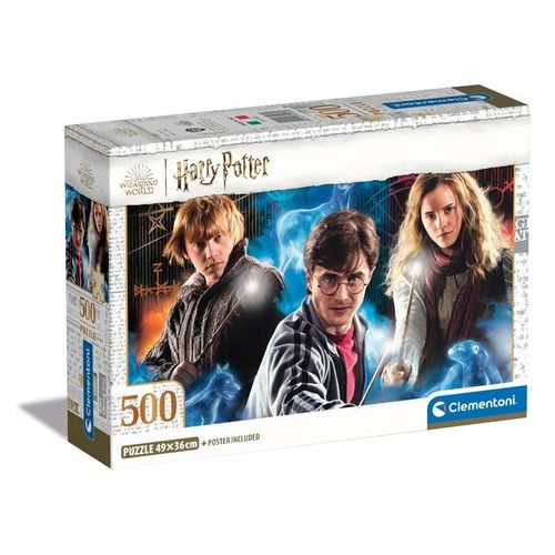 Puzzle Adulte Compact 500 Pièces - Harry Potter