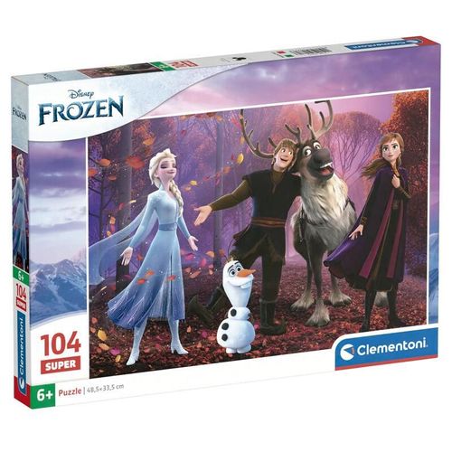 Puzzle Enfant 104 Pièces Super - La Reine Des Neiges
