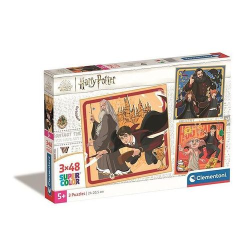 Puzzle Enfant 3x48 Pièces - Harry Potter