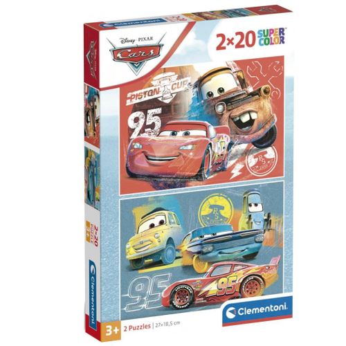 Puzzle Enfant 2x20 Pièces - Cars