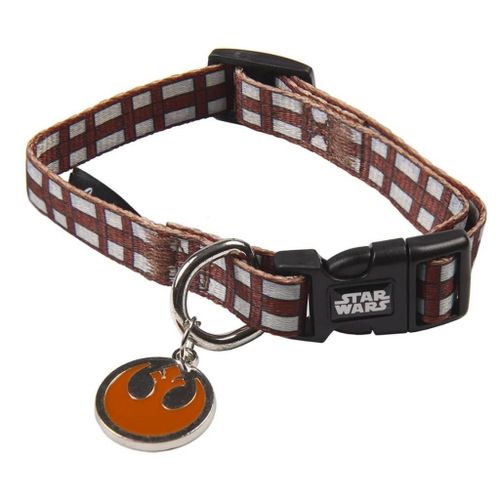 Chewbacca - Collier Chien - M (Longueur 35-55cm - Largeur 2cm)