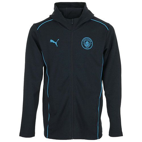 Puma Mcfc Casuals Hooded Jkt