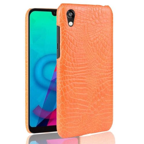 Élégant Classique Étui Pour Honor 8s/Huawei Y5 2019 Mode Classique D'alligator Compatibilité Housse De Protection Anti Éraflure - Couleur Orange