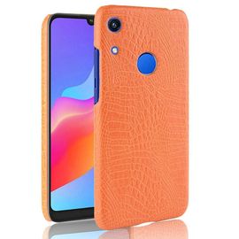 Élégant Classique Étui Pour Honor 8a Pro Mode Classique D'alligator Anti Éraflure Housse De Protection Compatibilité - Couleur Orange