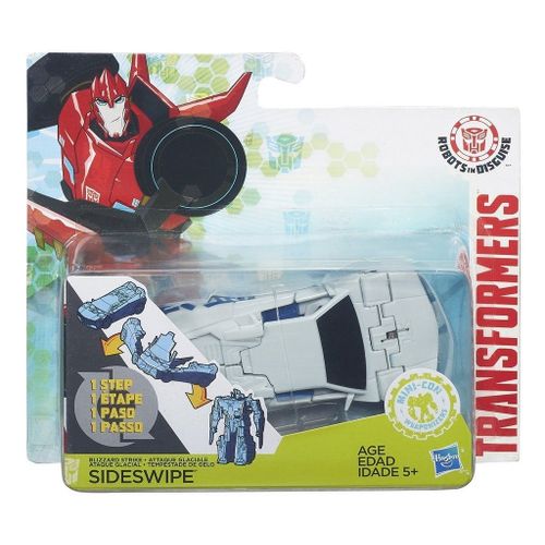 Hasbro Transformers Robot In Disguise Robot Attaque Blizzard Sideswipe Rare Collector