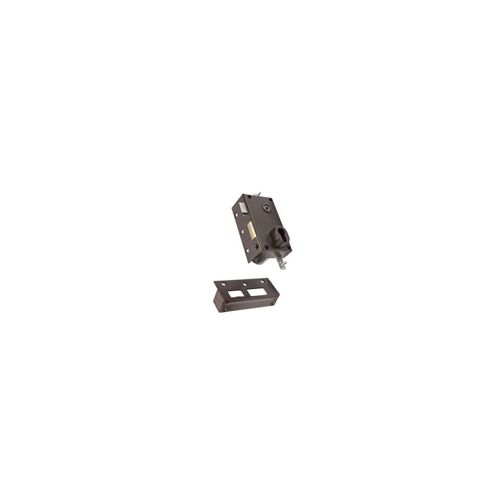 Serrure 3 points 73 A2P* Sans cylindre marron gauche - BRICARD - 73079