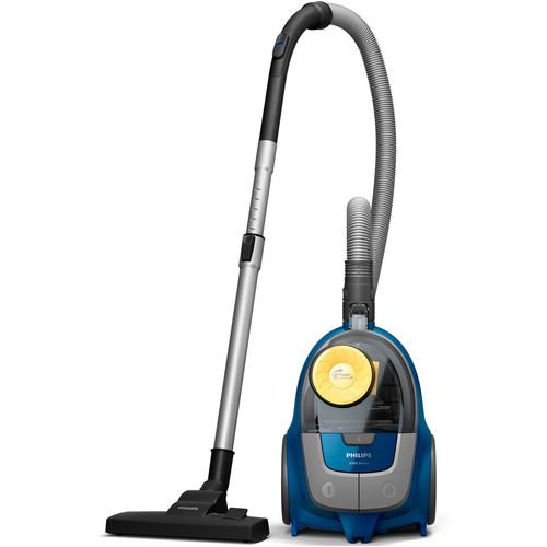 Philips XB2125/09 - Aspirateur sans Sac Power Cyclone 4 - Bleu foncé et Jaune