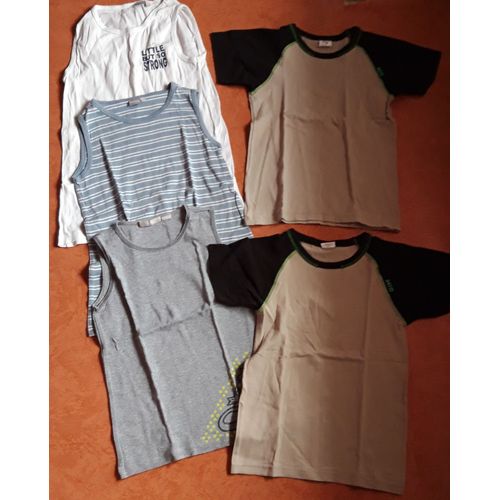 Lot Maillot De Corps Garçon 12 Ans