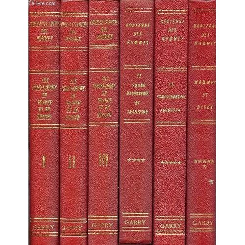 Les Compagnons En France Et En Europe - En 7 Tomes De 7 Volumes - Tomes 1-2-3-4-5-6-7 - Collection Connaissance Des Hommes - Horizons Des Hommes- Voir Notice