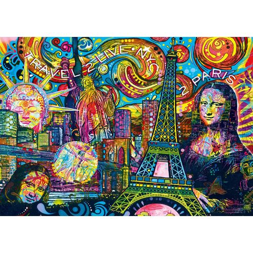 Iconic Travel - Puzzle 1000 Pièces