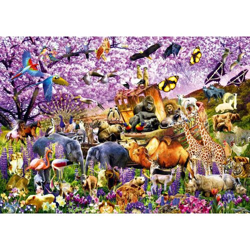 Two By Two At Noah's Ark - Puzzle 1000 Pièces
