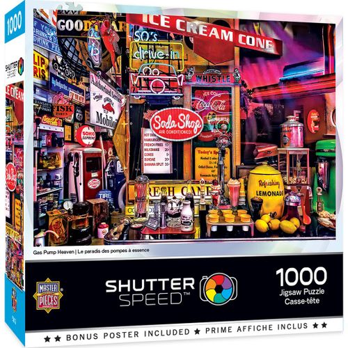 Gaz Pump Heaven - Puzzle 1000 Pièces