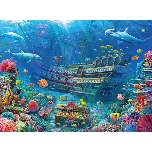 Puzzle Pièces Xxl - Ship Wreck - Puzzle 200 Pièces