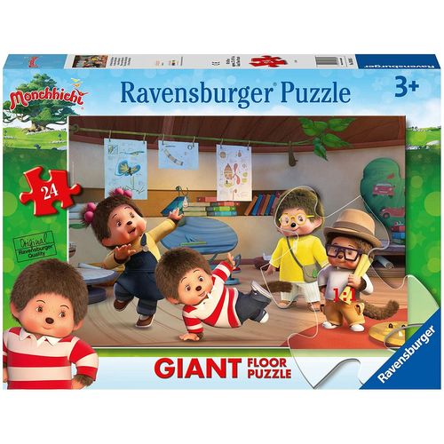 Puzzle Géant De Sol - Monchhichi - 24 Pièces