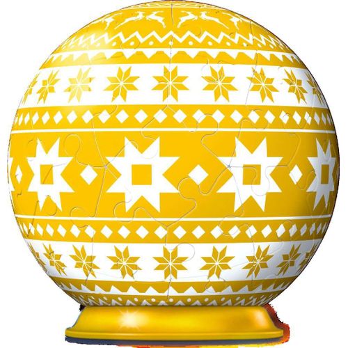 3d Puzzle-Ball - Winter Yellow - 54 Pièces